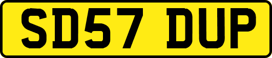 SD57DUP