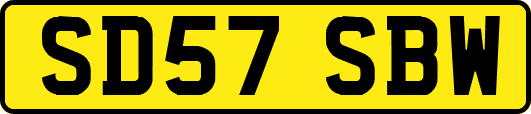 SD57SBW