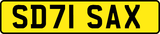 SD71SAX