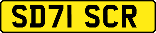 SD71SCR
