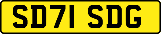 SD71SDG