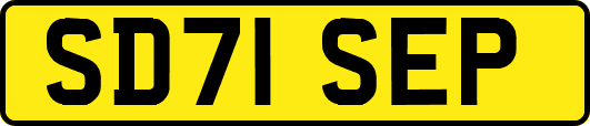 SD71SEP