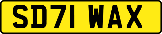 SD71WAX