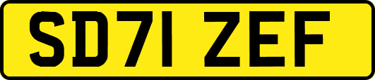 SD71ZEF