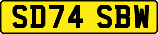 SD74SBW