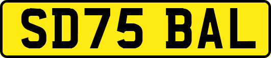 SD75BAL