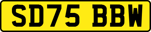 SD75BBW