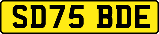 SD75BDE