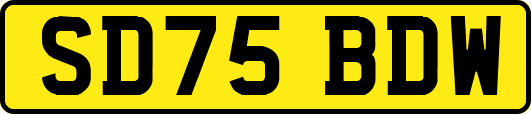 SD75BDW