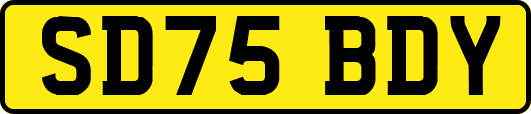 SD75BDY
