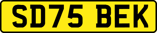 SD75BEK
