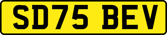 SD75BEV