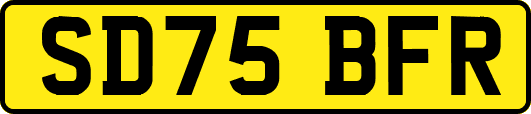 SD75BFR