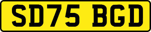SD75BGD