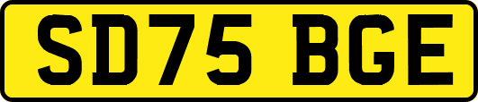 SD75BGE