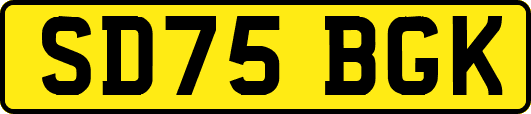 SD75BGK