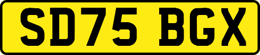 SD75BGX