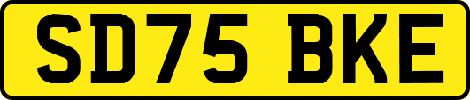 SD75BKE