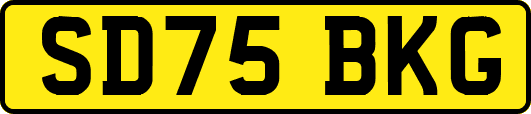 SD75BKG