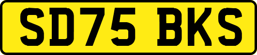 SD75BKS