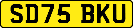 SD75BKU