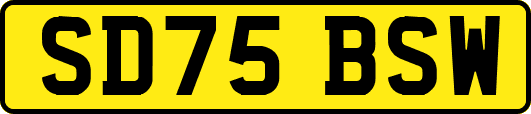 SD75BSW