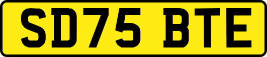 SD75BTE