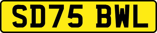 SD75BWL