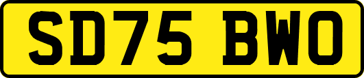 SD75BWO