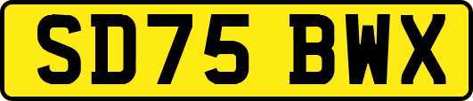 SD75BWX