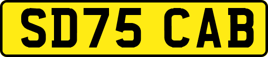 SD75CAB