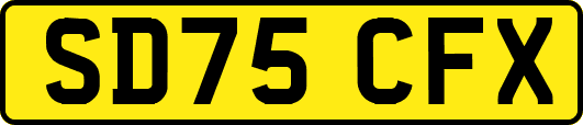 SD75CFX