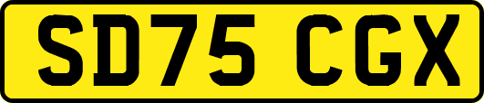 SD75CGX