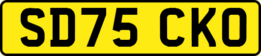 SD75CKO