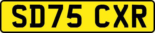 SD75CXR