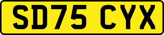 SD75CYX