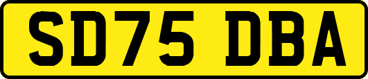 SD75DBA