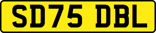 SD75DBL