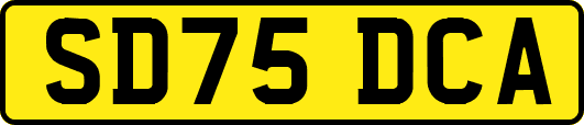 SD75DCA
