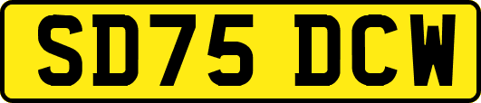 SD75DCW