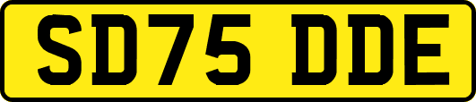 SD75DDE