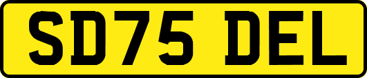 SD75DEL