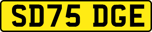 SD75DGE