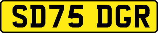 SD75DGR