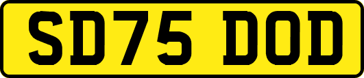 SD75DOD