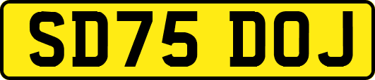 SD75DOJ