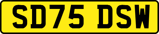SD75DSW
