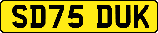 SD75DUK