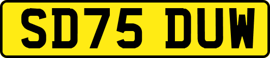 SD75DUW