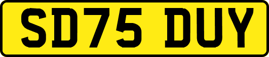 SD75DUY